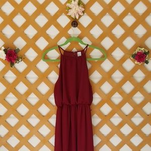 BabyOnline Burgundy Event Dress